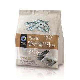 [청정원]  맛선생멸치국물내기티백 80g