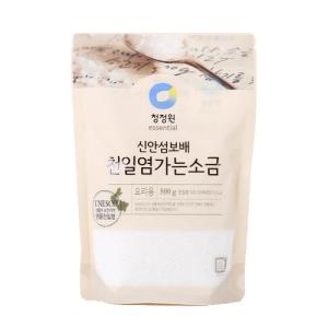 [청정원]  신안섬보배 천일염 가는소금 1kg