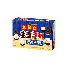 [롯데] ABC초코쿠키/쿠키앤크림 43g (내수용)