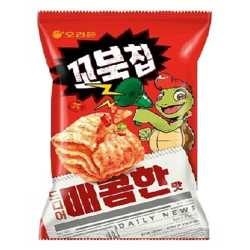 [오리온] 꼬북칩/매콤한맛 80g (내수용)