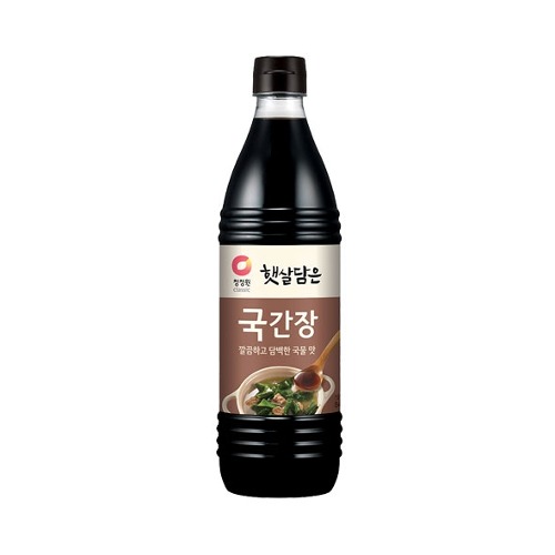 [청정원] 햇살담은 국간장 (깔끔하고 담백한 국물맛) 500ml