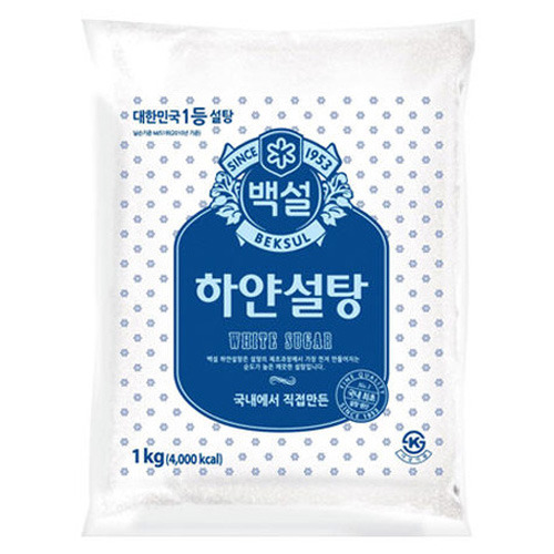 [백설]  하얀설탕 1kg