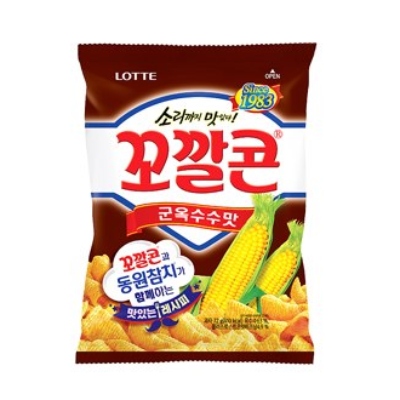 [롯데]  꼬깔콘/군옥수수 맛 67g (내수용)