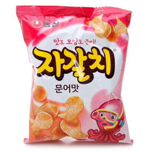 [농심] 자갈치 문어맛(내수용) 90g